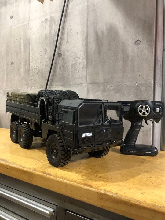 ミリタリートラックオールメタル6x 6,rc