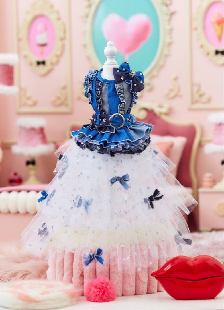 CandyBuppiedenimワンピパニエバレッタ3点セットキャンディブッピー