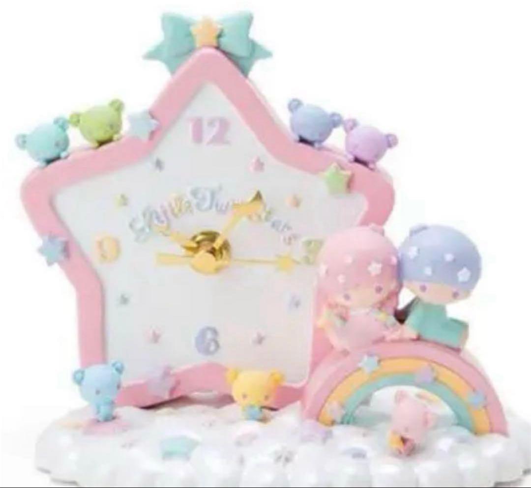 【激レア】 サンリオ キキララ リトルツインスターズ 星の置時計