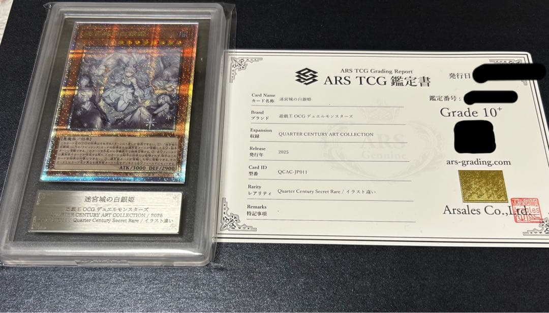 在庫ラスト　ARS10+迷宮城の白銀姫 絵違い(レディ・オブ・ラビュリンス)