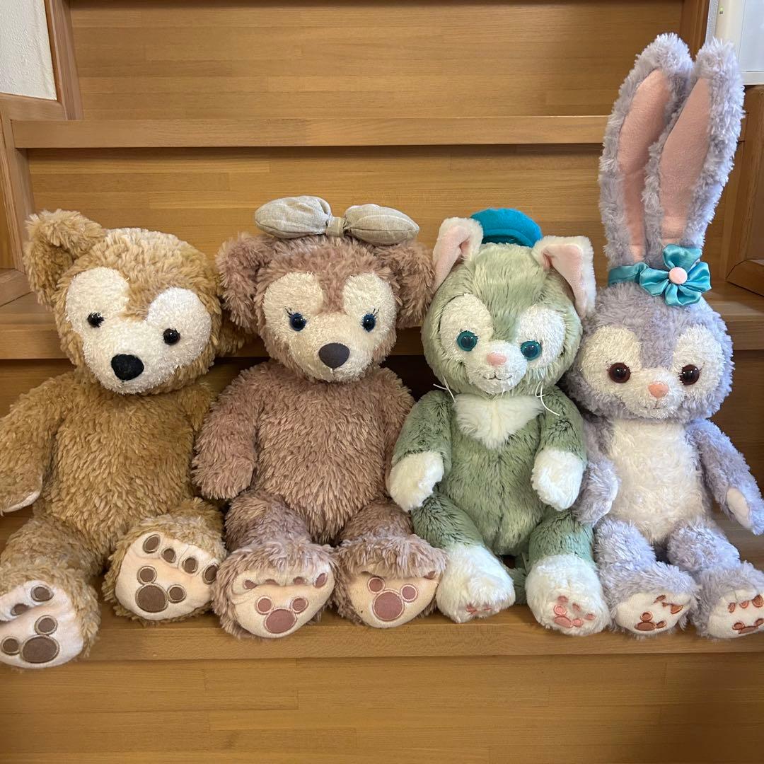 ディズニー　ダッフィーフレンズ ぬいぐるみ　5点セット