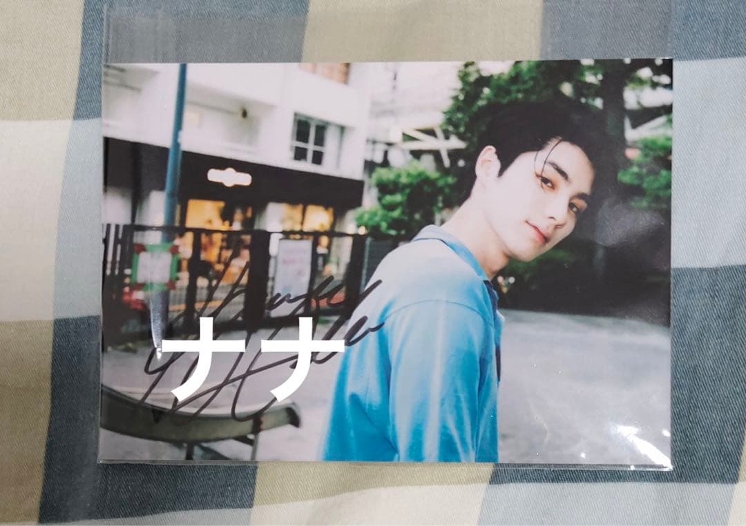 本田響矢　中国七夕限定グッズ 抽選直筆サイン入り生写真　ブロマイド1枚