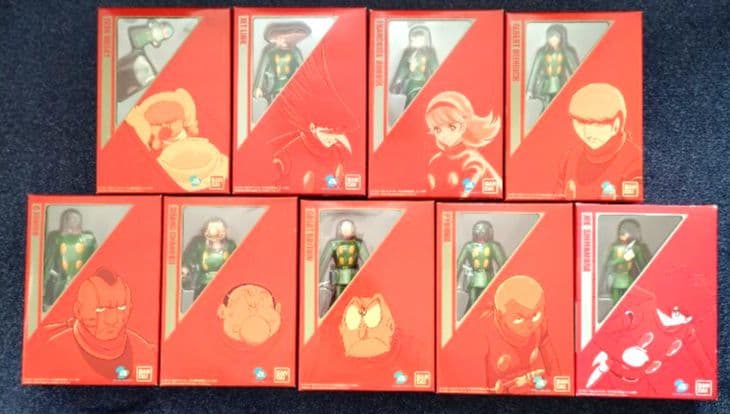 サイボーグ009 バトルアライブ編 DVD 特典　フィギュア9体セット