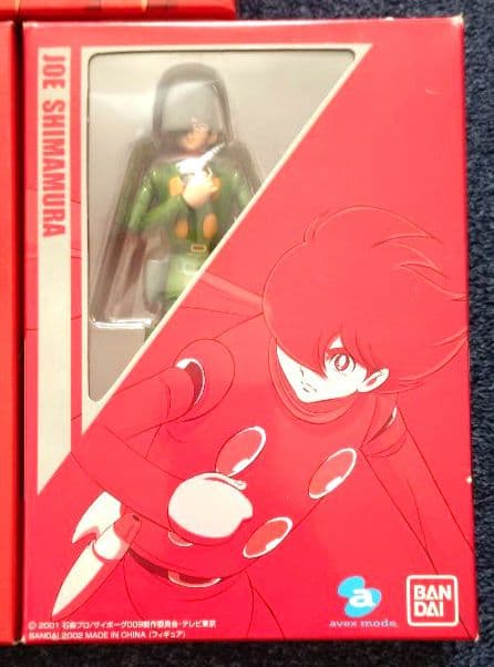 サイボーグ009 バトルアライブ編 DVD 特典　フィギュア9体セット