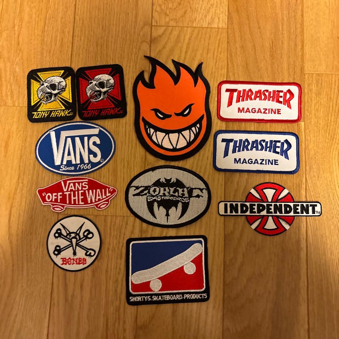 90年代スケート系ワッペンセット