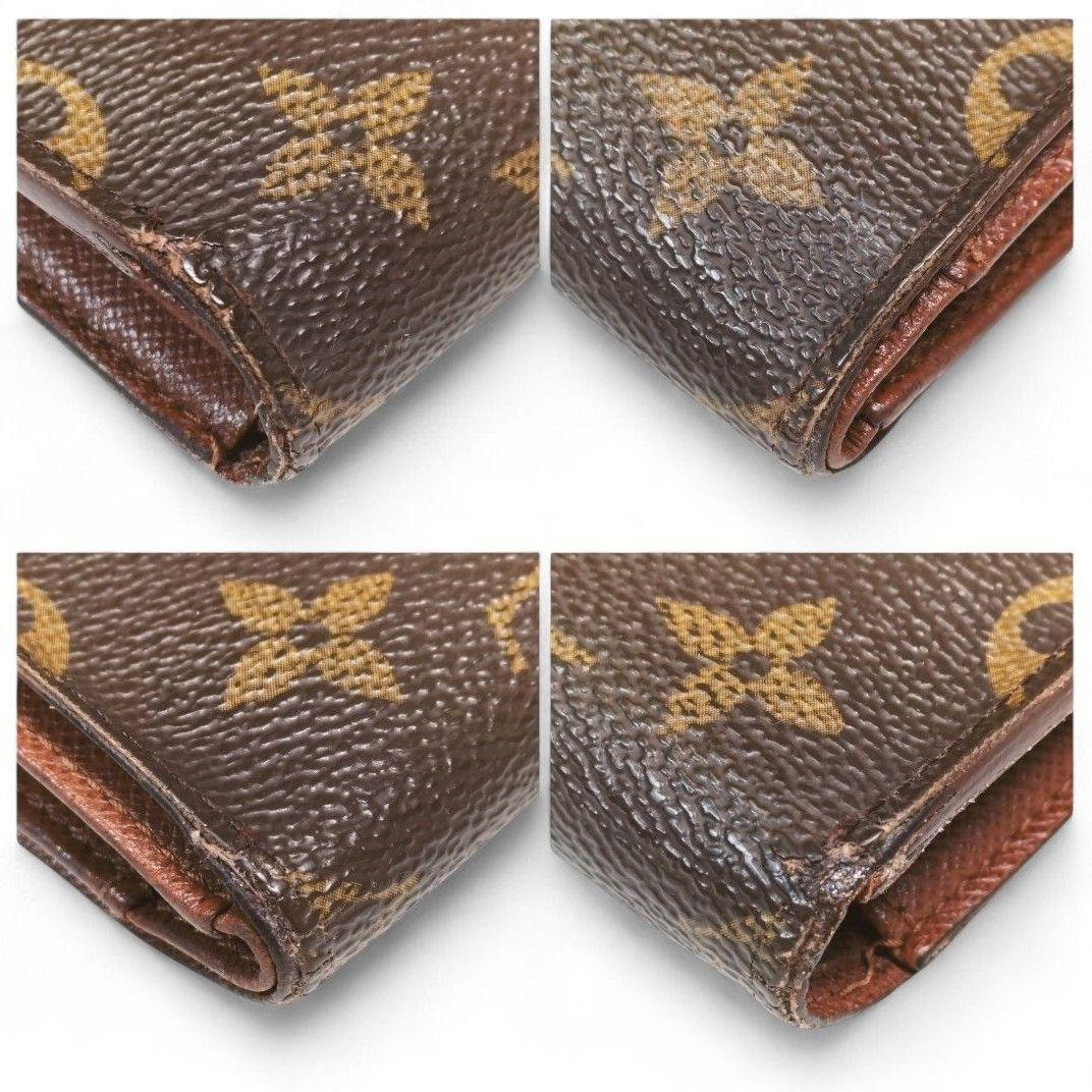 モノグラム ポルトトレゾール エテュイ パピエ 三つ折り財布 ルイヴィトン