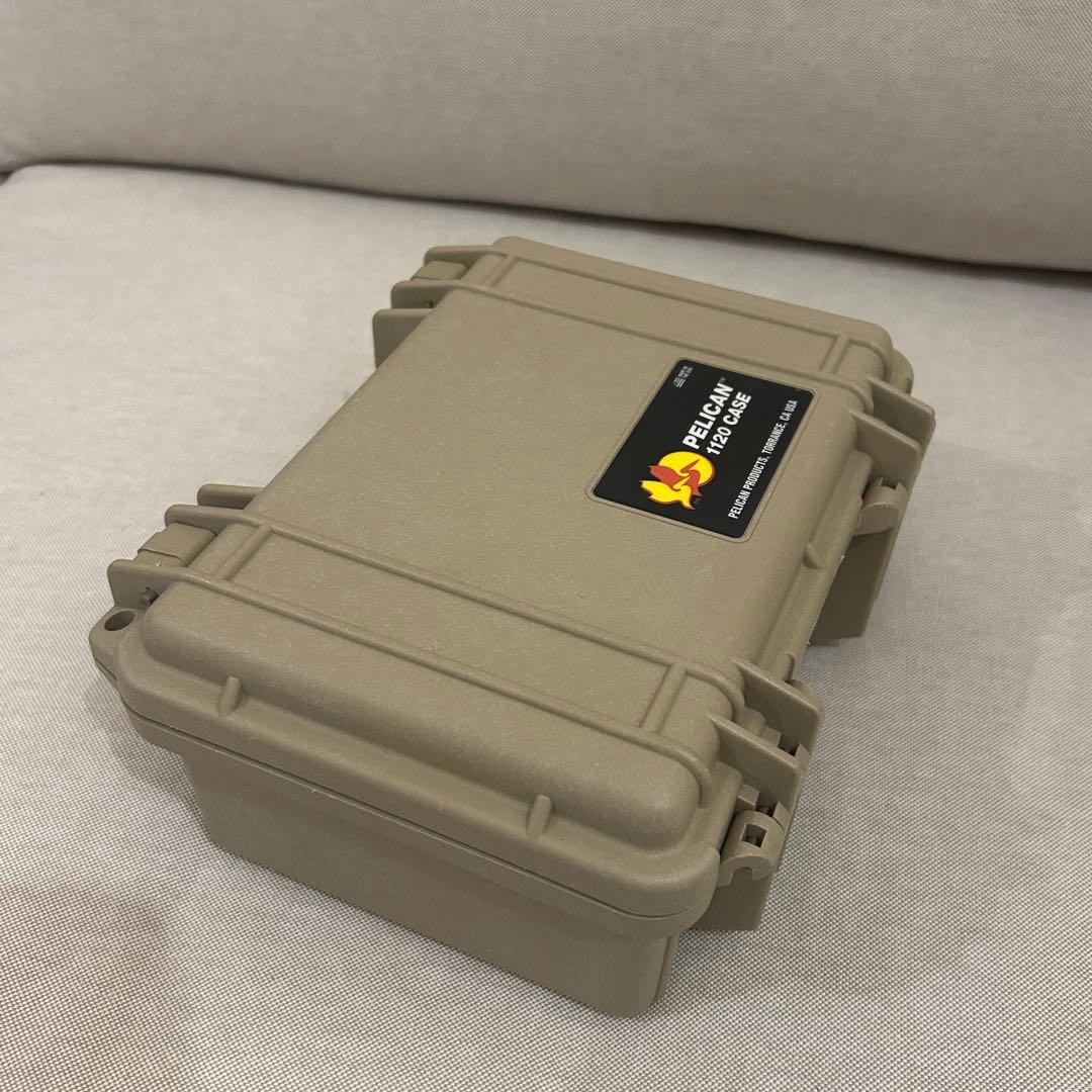 Pelican ペリカンケース 1120 デザートタン フォーム付き