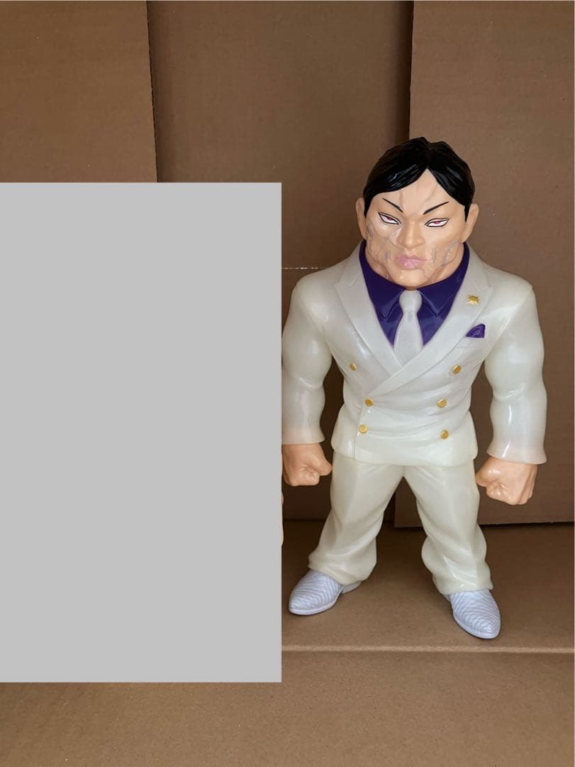 花山薫　愚地独歩　レッドシャーク　ソフビ　蓄光　セット