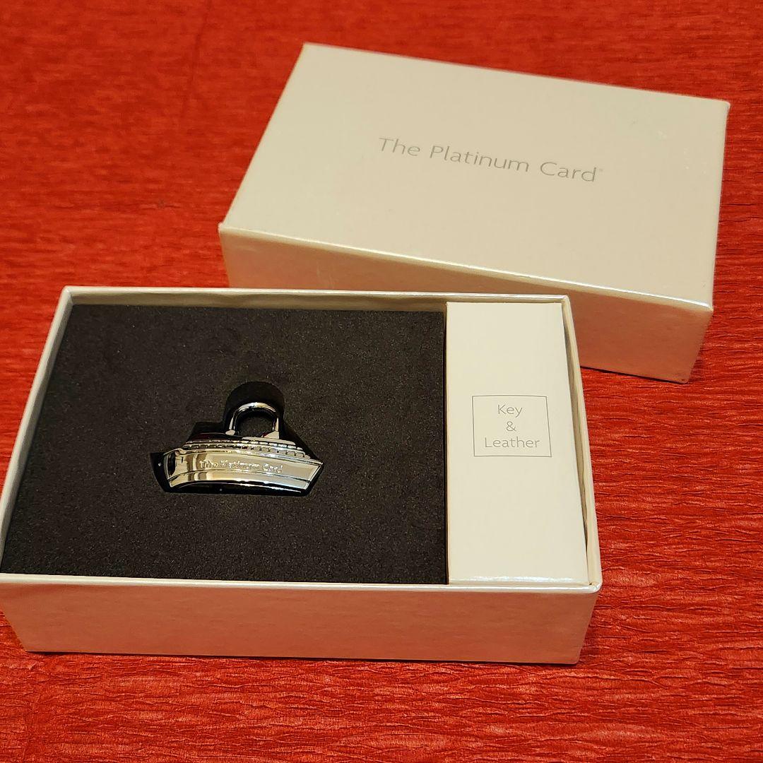 【非売品】アメリカンエキスプレス　プラチナカード　刻印入りの鍵