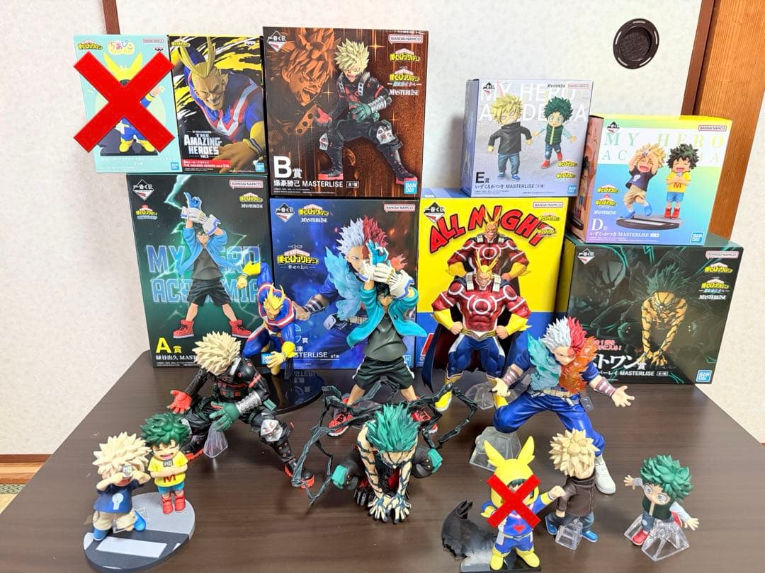 僕のヒーローアカデミア フィギュア8体セット