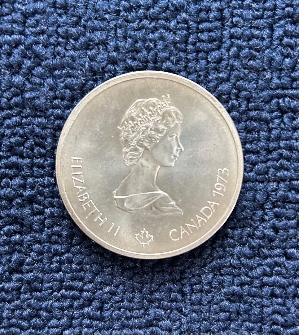 1976年 カナダ・モントリオールオリンピック記念超大型銀貨