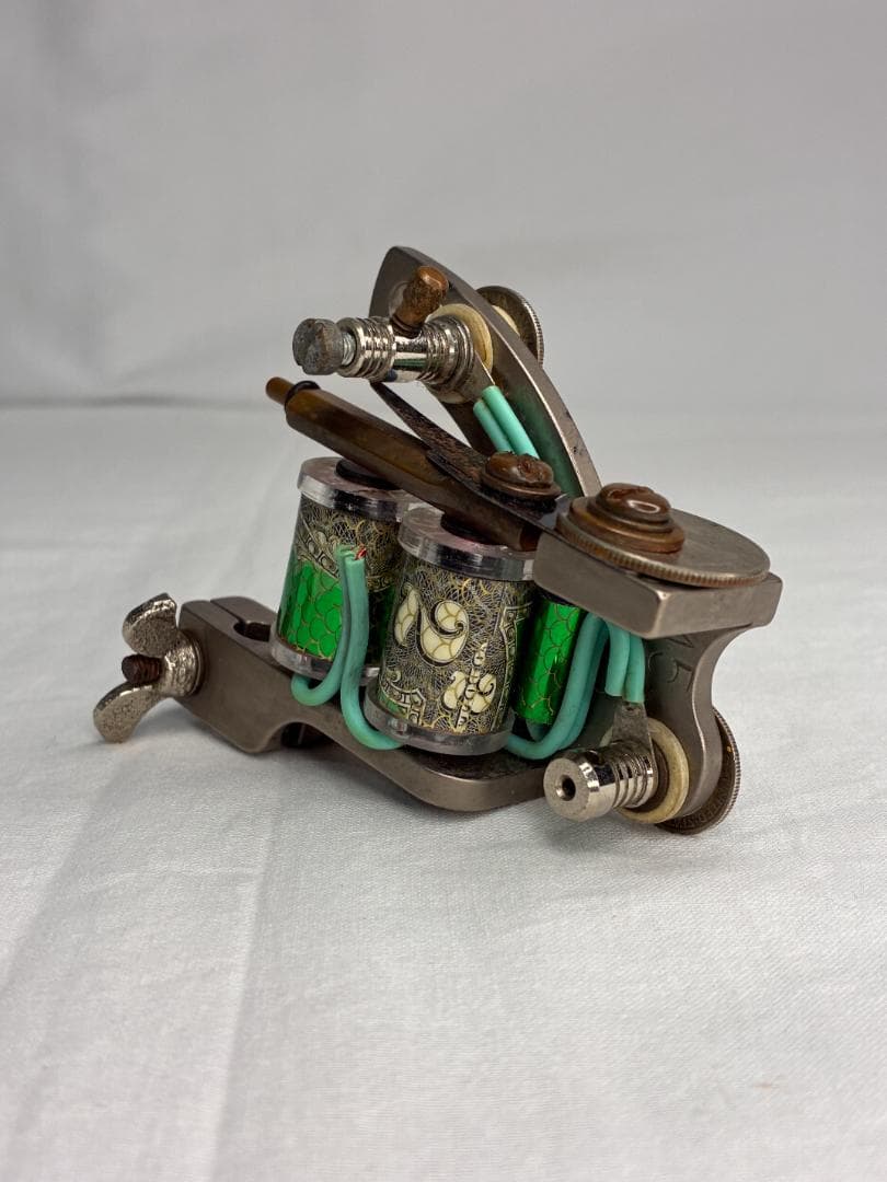 希少▪️タトゥーマシン　SSMFG　シルバー　tattooマシン　コイルマシン