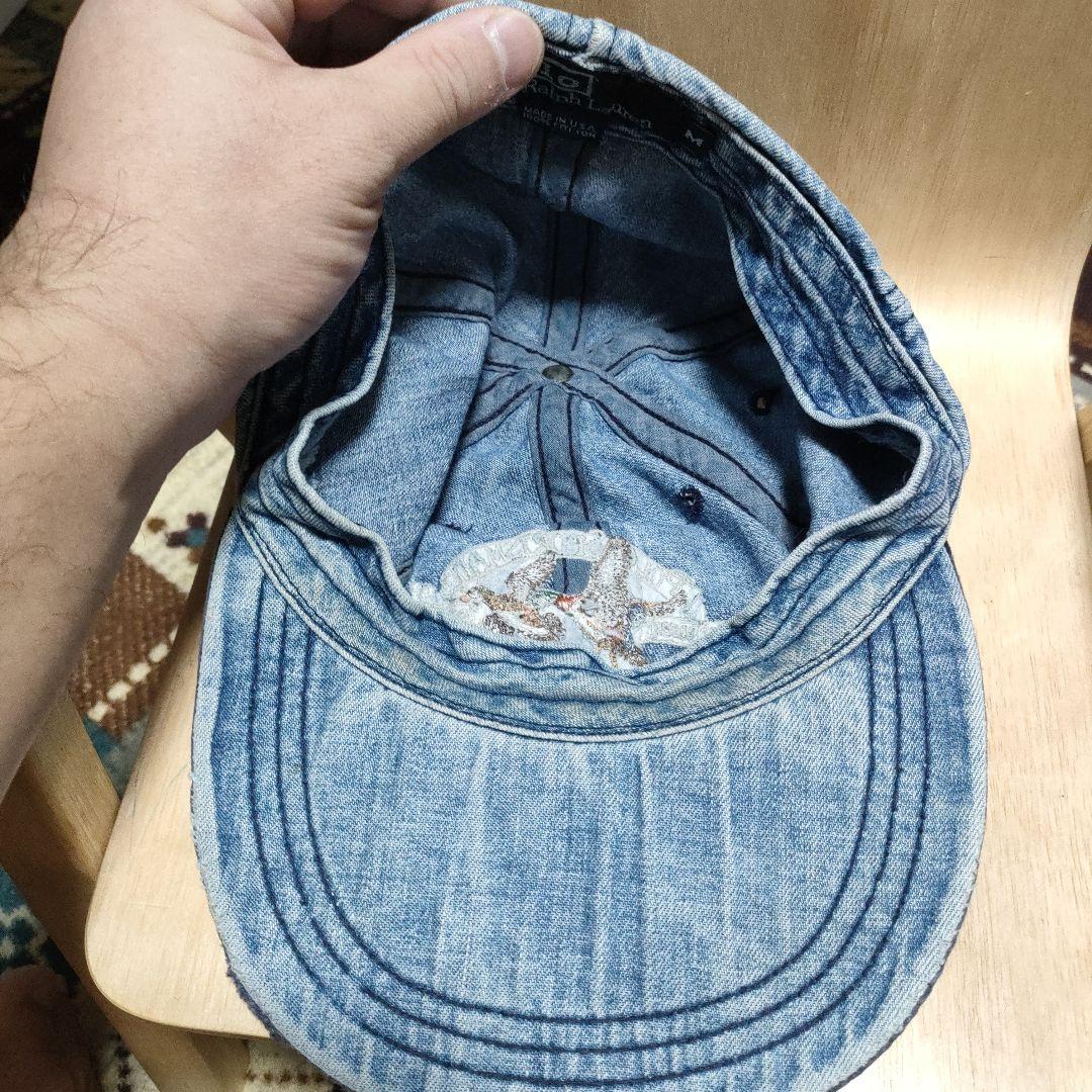 P*n様 POLO SPORTSMAN デニム キャップ
