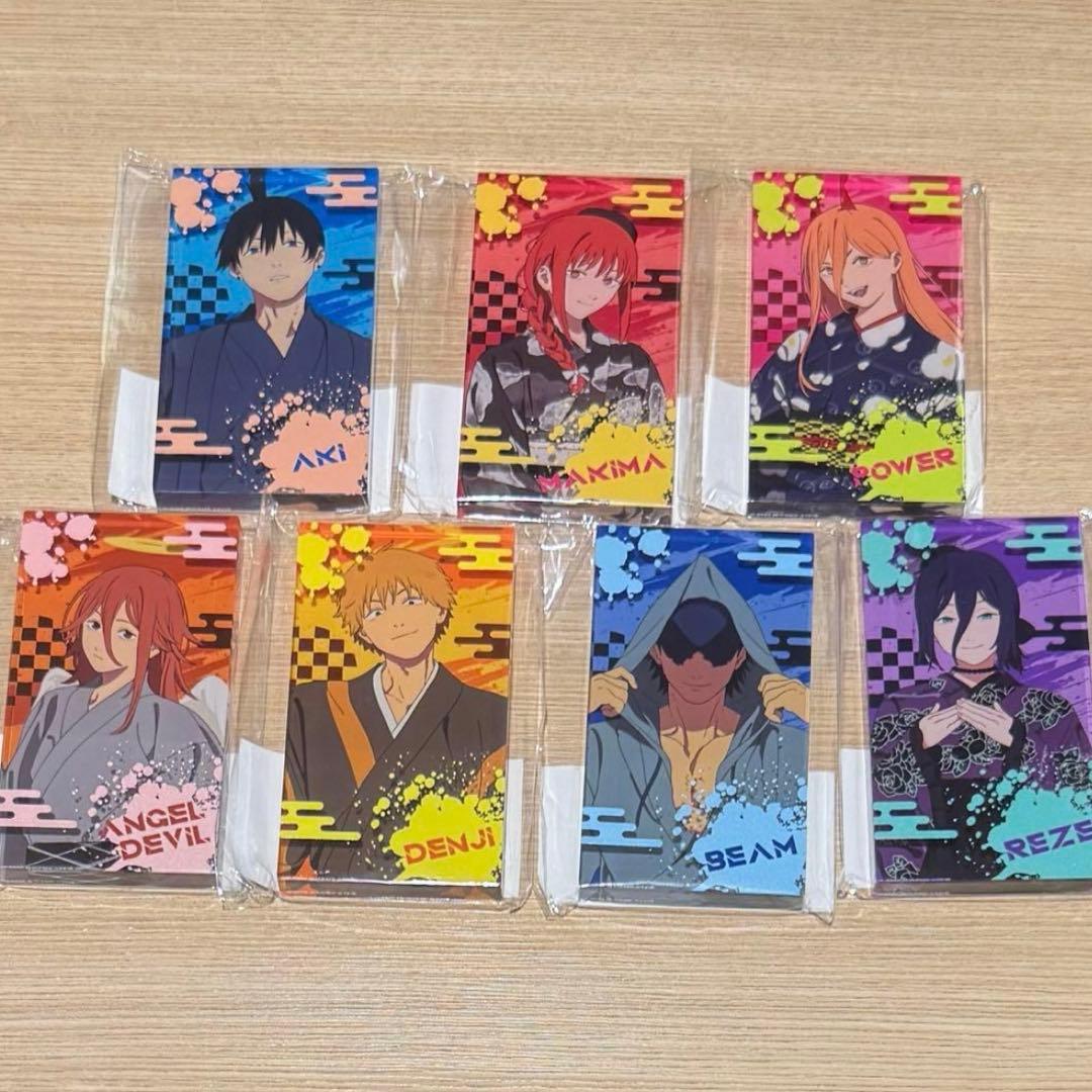 【B賞】チェンソーマン ルーレット 描き下ろしアクリルブロック コンプリート