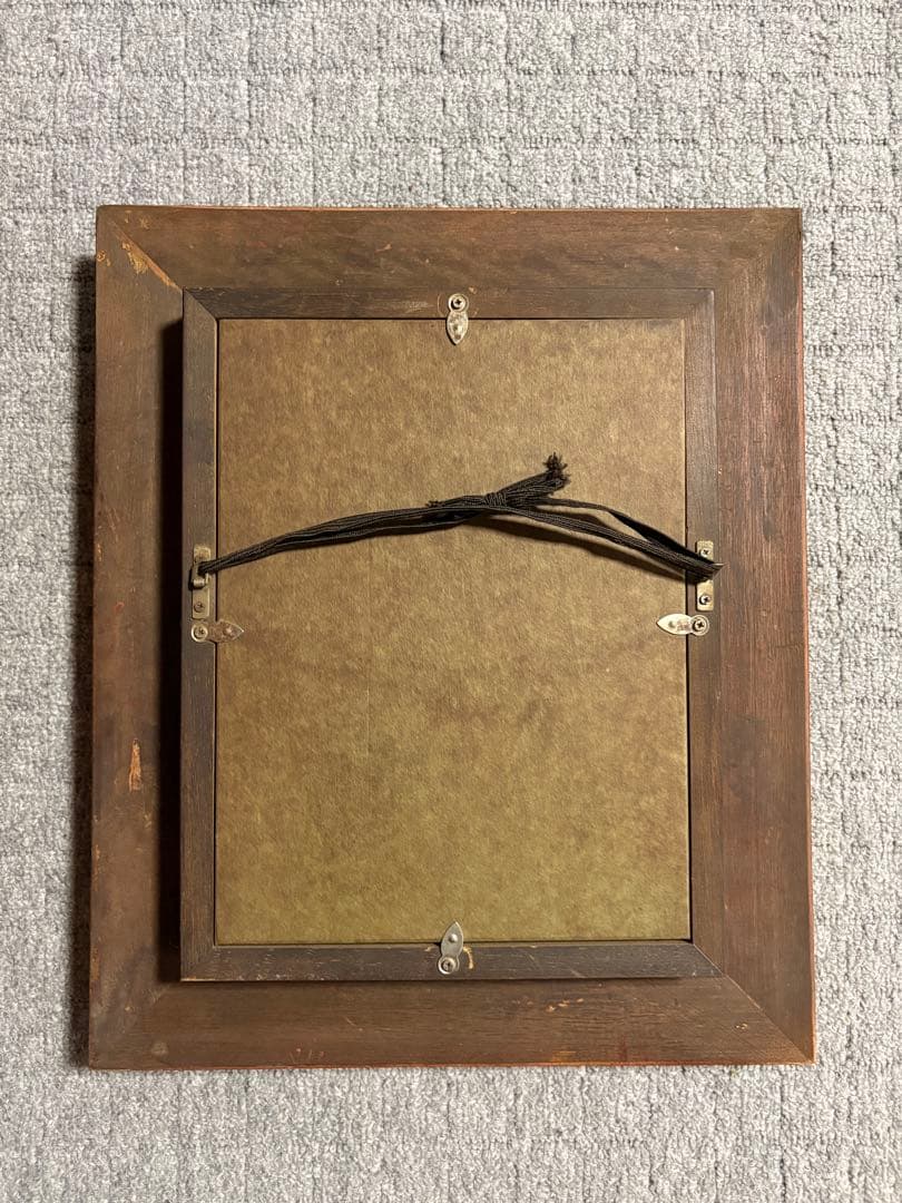 松田正良 絵画　立ち話し