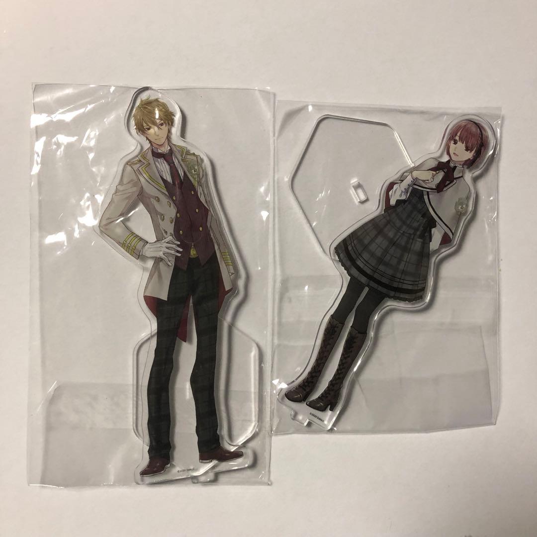 絶対階級学園 鷹嶺陸 藤枝ネリ　アクリルスタンド