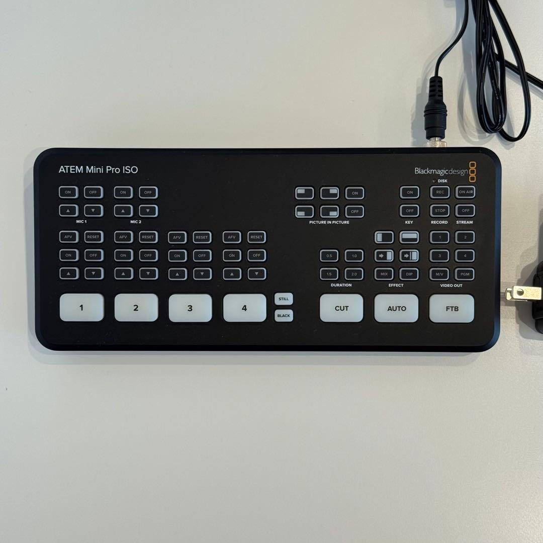 ATEM Mini Pro ISO HDMIスイッチャー