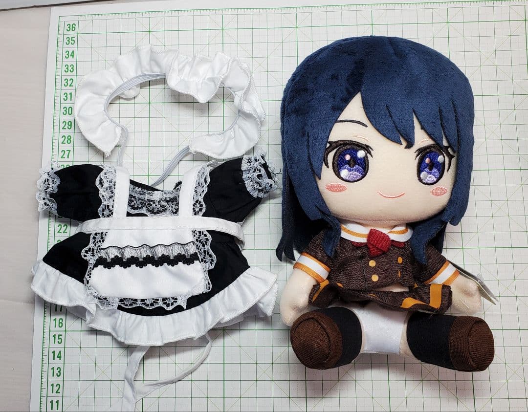 【タイクレ限定】響け！ユーフォニアム ぬいぐるみ　高坂 麗奈と2人メイド衣装付き