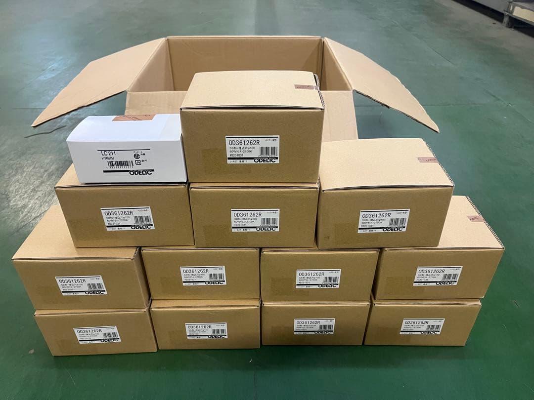 調光対応LEDダウンライトOD 361 262R【12台】