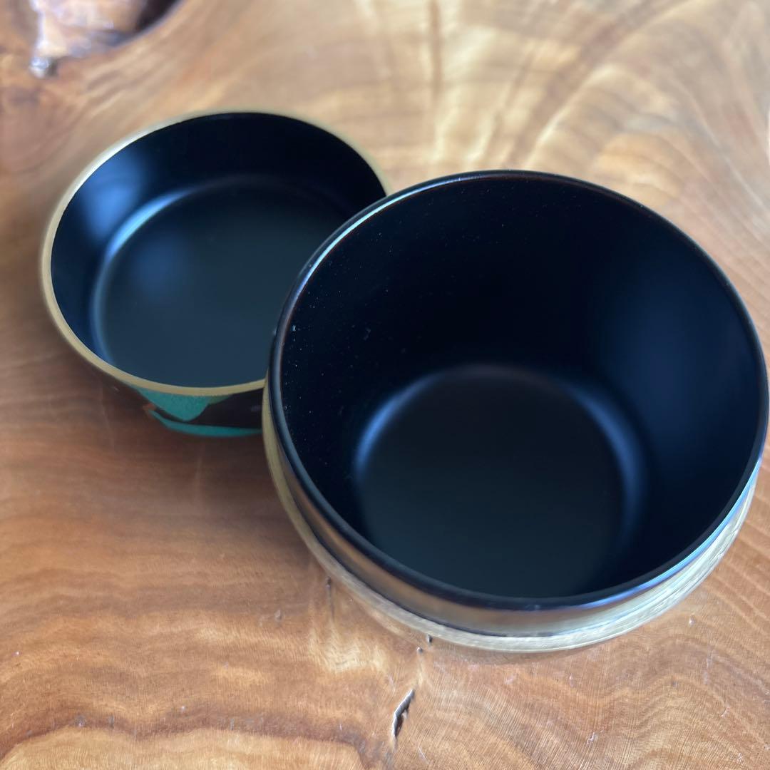 中村星山作 棗 椿 茶道具 共箱