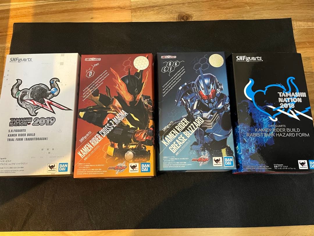 【開封済み】S.H.Figuarts 仮面ライダービルド おまとめセット