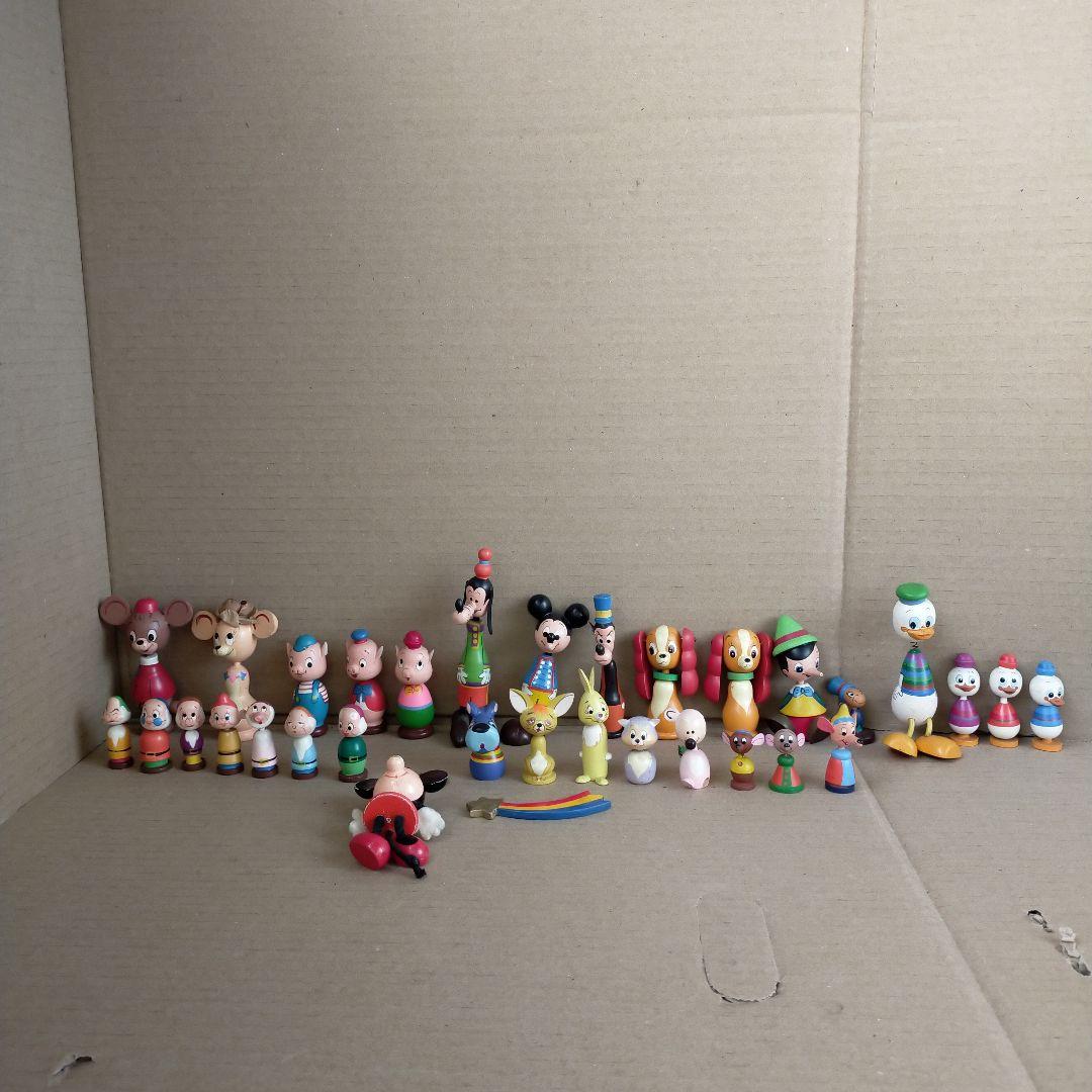ディズニー 木製 フィギュア 31体 オマケ付き