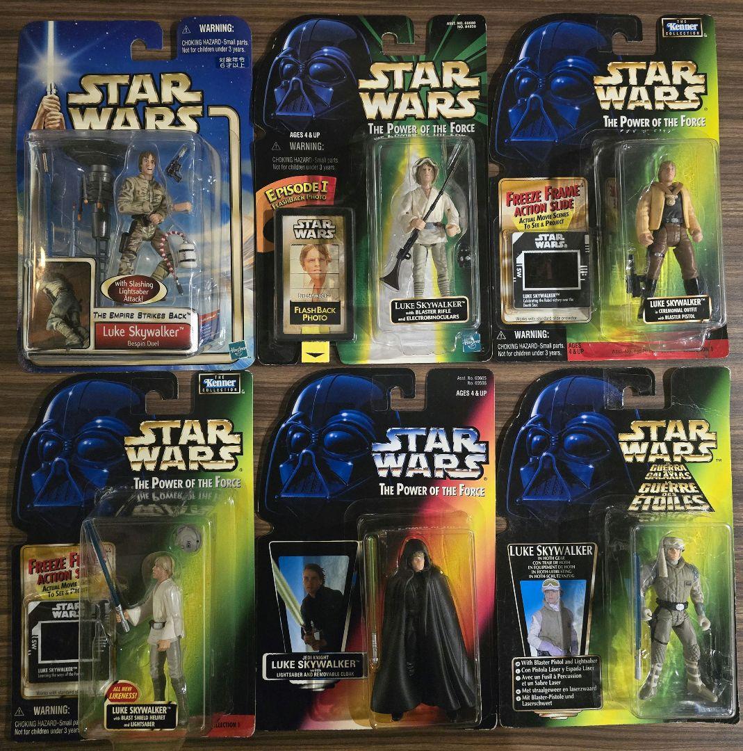スターウォーズ　ベーシックフィギュア　ルーク・スカイウォーカー　6品セット