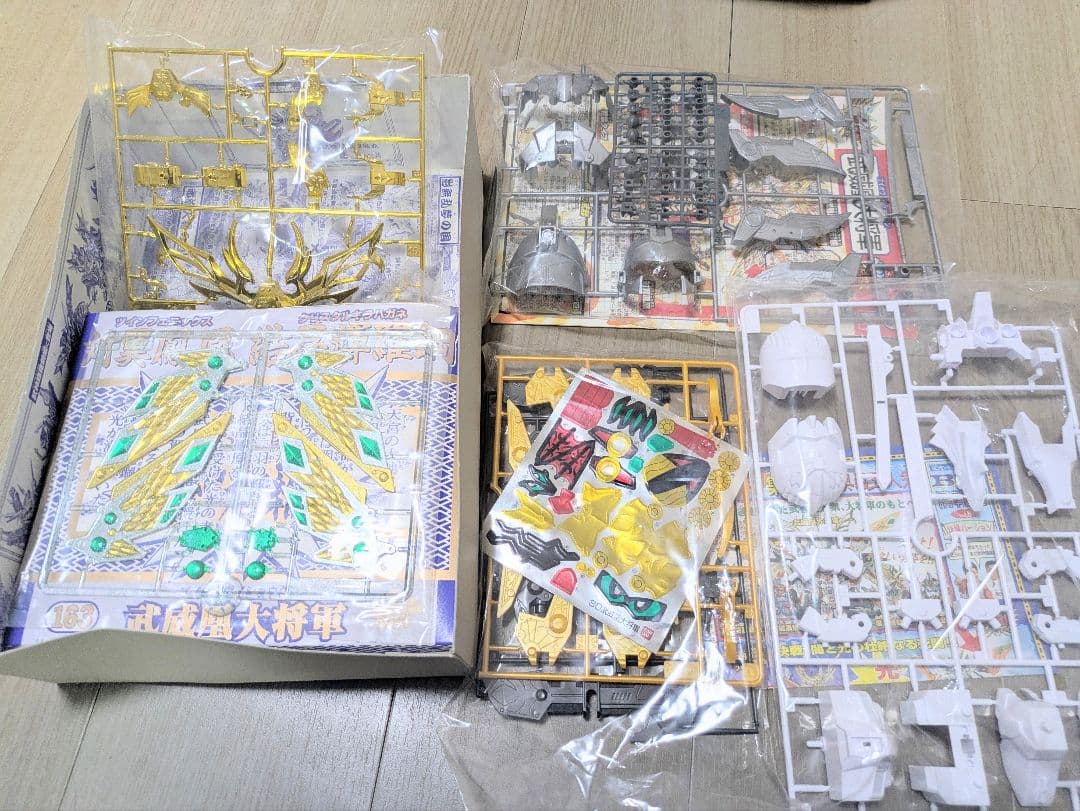 未組立 　BB戦士 No.163 武威凰大将軍　 武神輝羅鋼