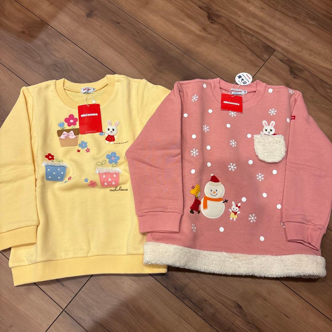 ミキハウス　トレーナー　セット