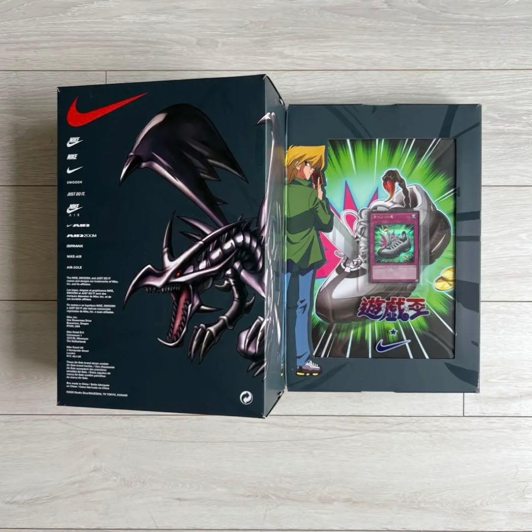 NIKE 遊戯王　毒サソリの罠　カード　箱　城之内　日本限定 プロモカード