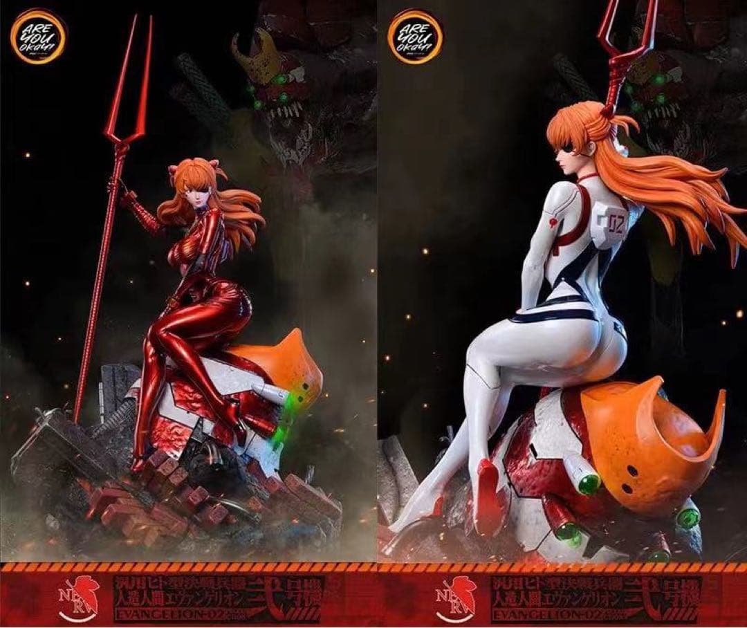 新世紀エヴァンゲリオン AYO アスカ フィギュアガレージキットガレキスタチュー