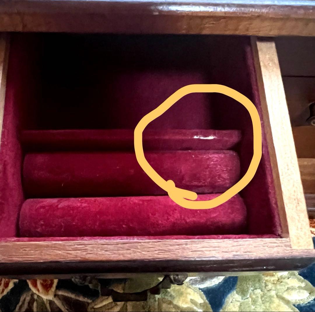 木製 アクセサリー収納 アンティーク調 ジュエリーボックス 小物入れ