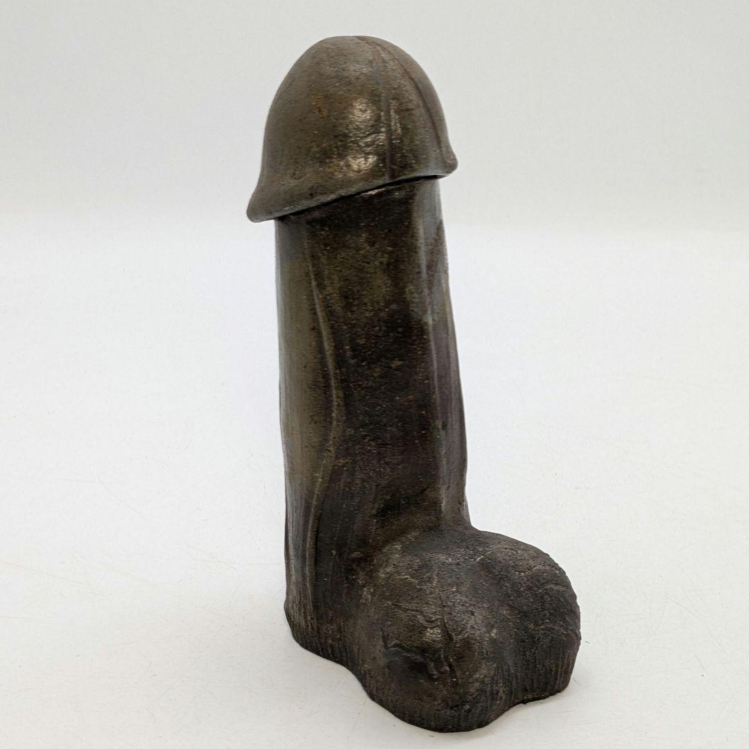 備前焼 男根徳利 用心箱 酒器 とっくり ぐい呑 酒盃 酒杯 お猪口 置物 食器