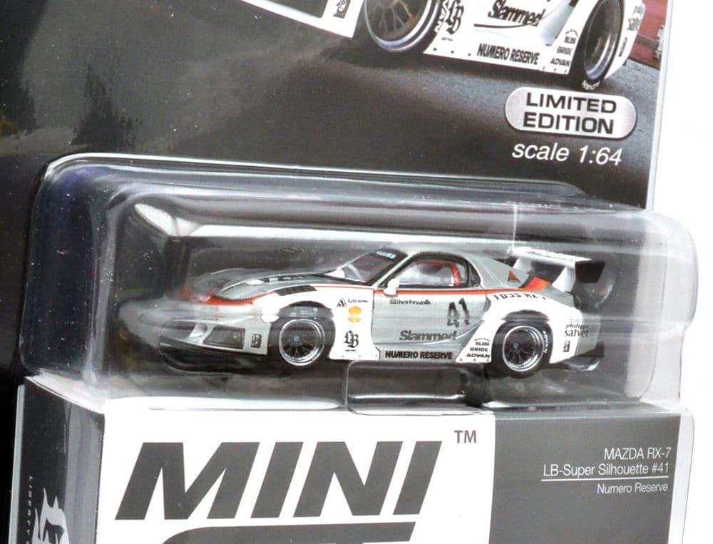 MINI GT MAZDA RX-7 LBWK チェイス