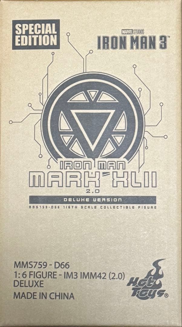 ホットトイズ アイアンマン・マーク42 2.0 DX版 ボーナスアクセサリー付き