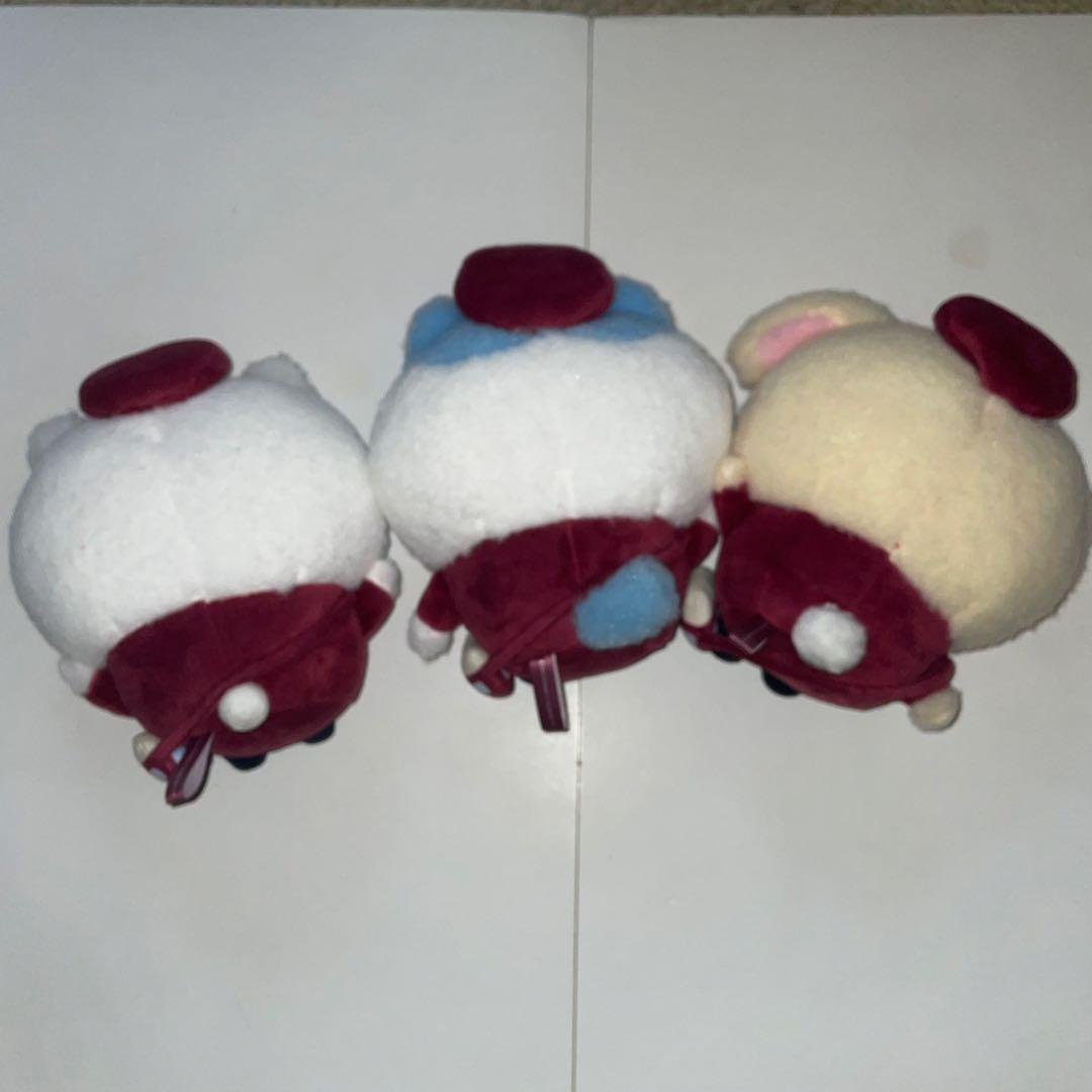 ちいかわ 阪急電車なほわほわぬいぐるみS ちいかわ うさぎ ハチワレ 3体セット