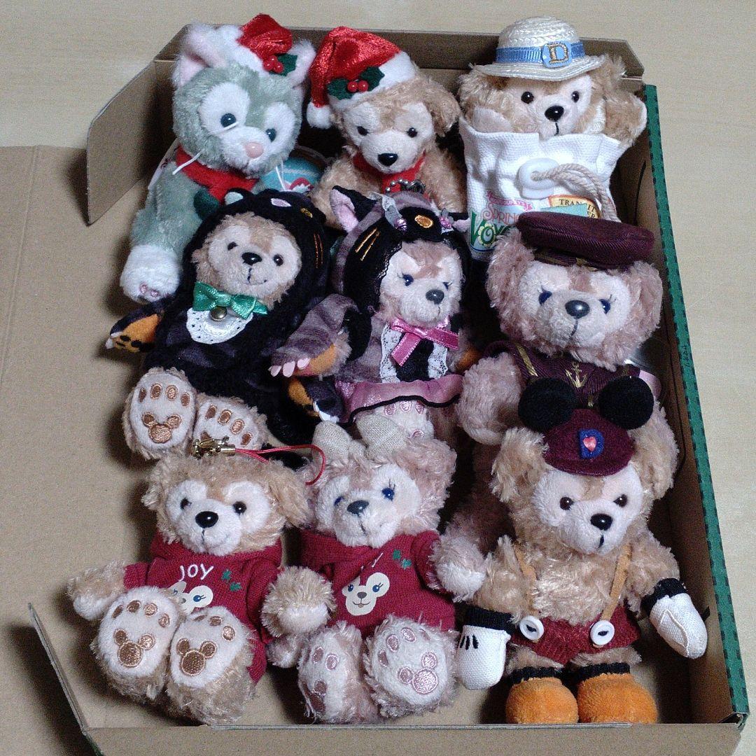 ダッフィー シェリーメイ ぬいぐるみバッジ９点セット