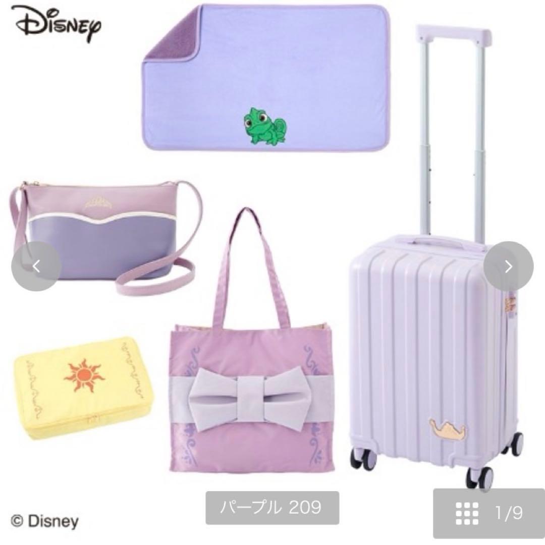 しまむら　ハッピーバッグ　ラプンツェル　キャリーバッグ　福袋　ディズニー