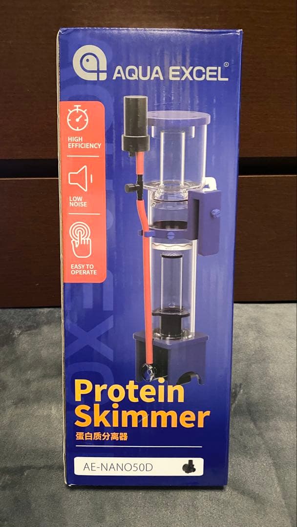 プロテインスキマーAqua Excel AE-NANO50D DCポンプ静か！