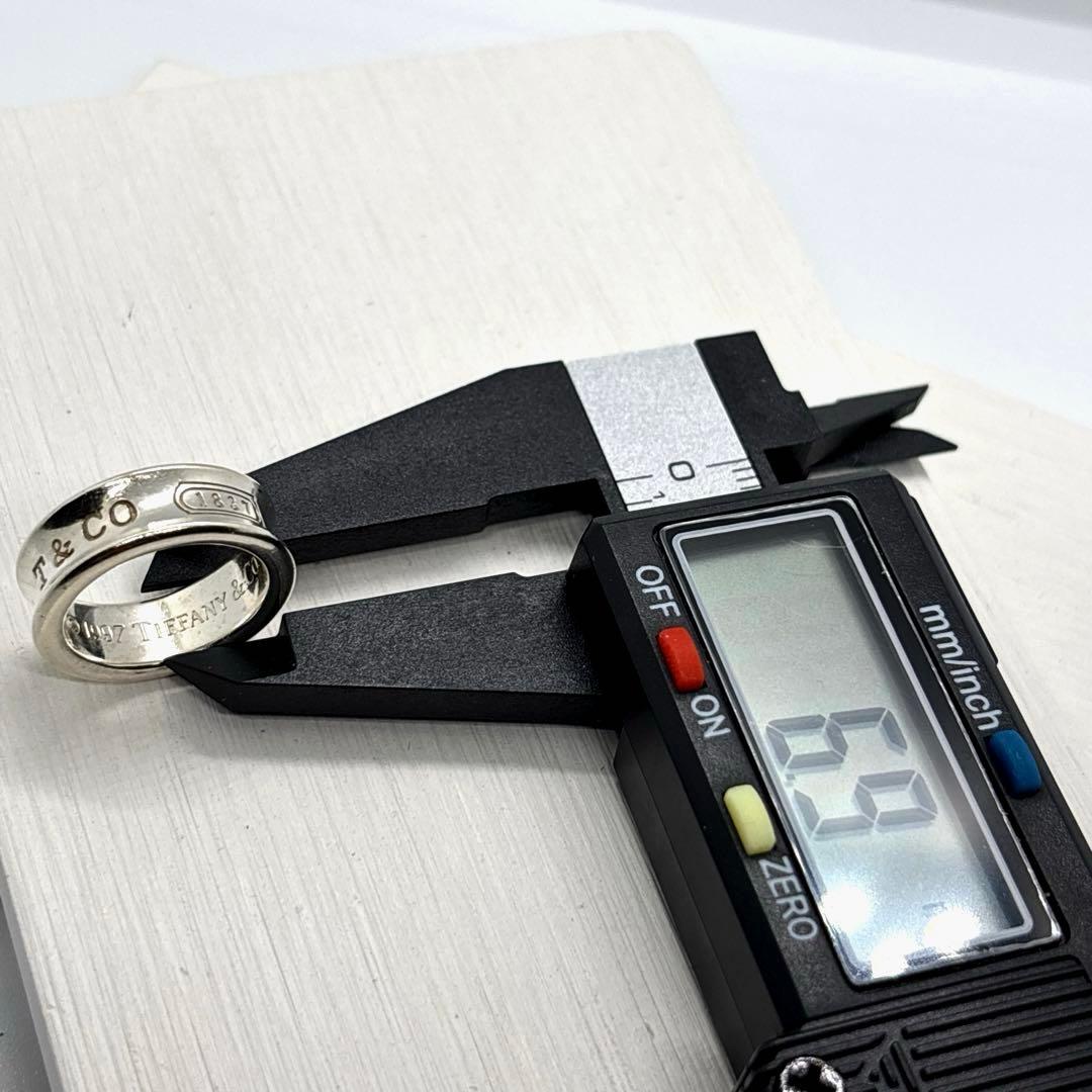 極美品 ティファニー ナロー リング9.5号 SV925 定番シルバー