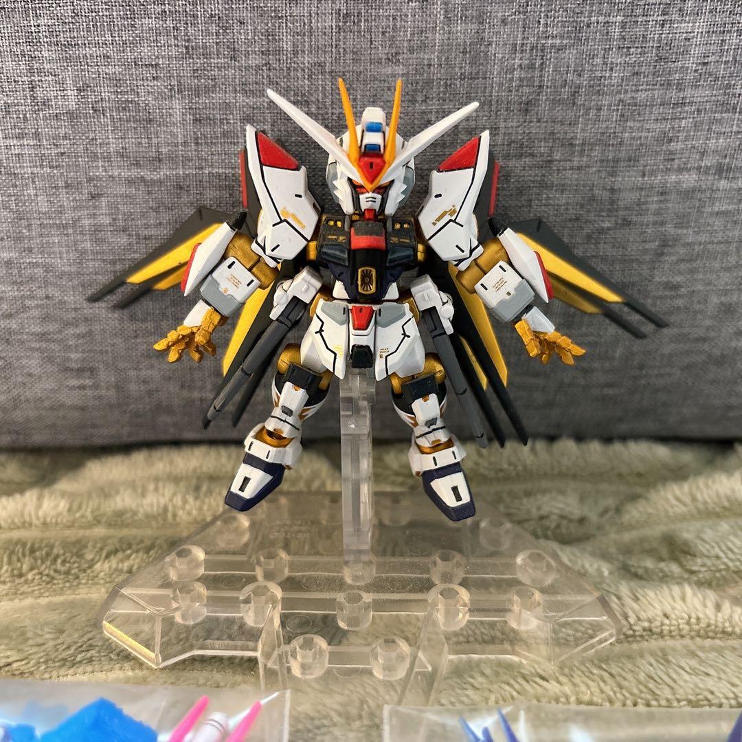 モビルスーツアンサンブル EX ストライクフリーダムガンダム 塗装品 改造