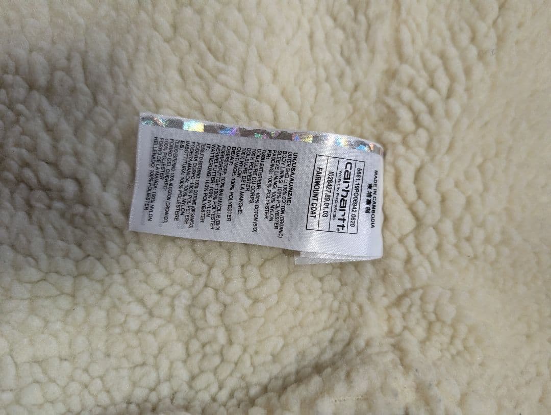 Carhartt ブラックジャケット XL