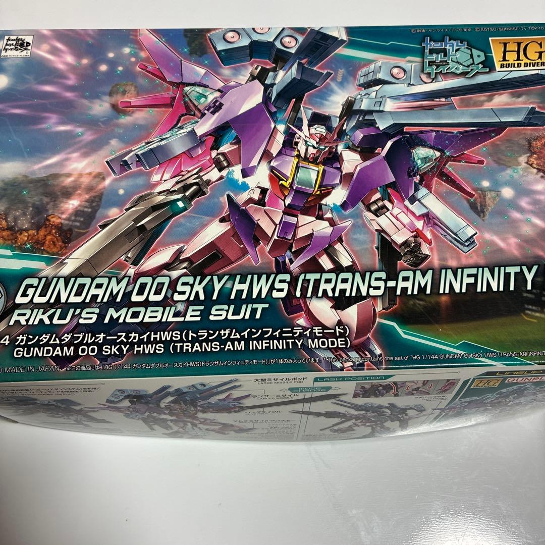 HG 1/144 ガンダムダブルオースカイHWS（トランザムインフィニティ）