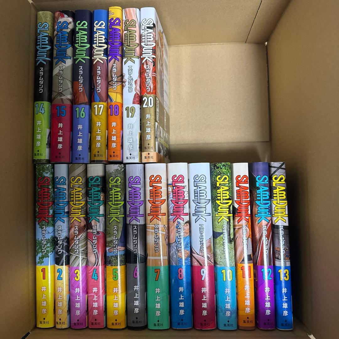 スラムダンク 新装再編版全20巻全巻セット