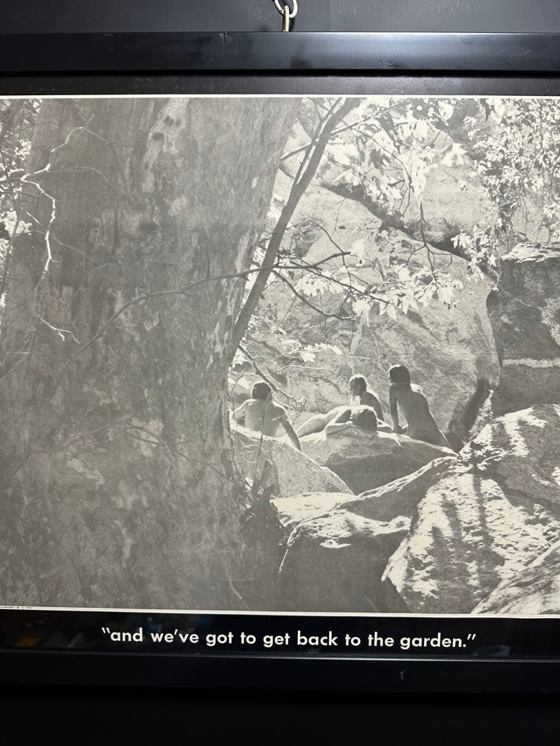 NUDE PUBLIC BIG SUR CALIF 60S ヴィンテージポスター