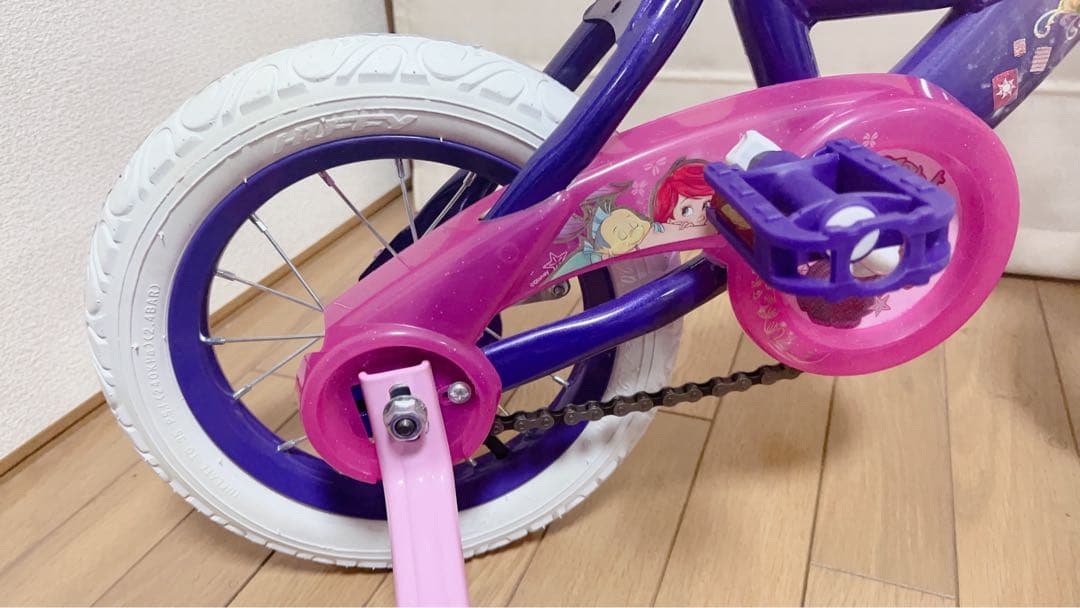 12インチ ディズニー プリンセス 自転車 子ども 補助輪付 Huffy