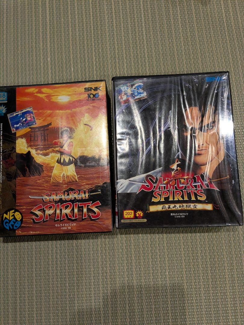 真サムライスピリッツ、サムライスピリッツ NEOGEO 2本セット