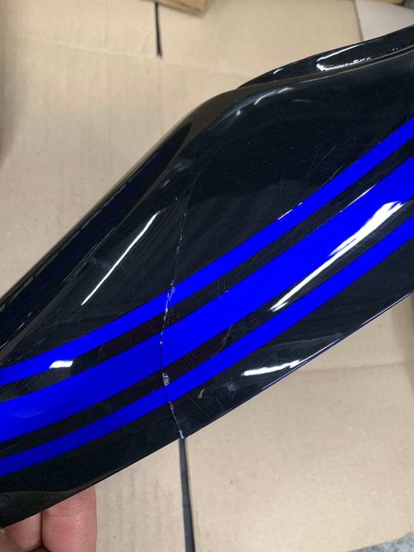 ゼファーx 社外外装 実働車外し 格安出品 タンク リアフェンダーセット