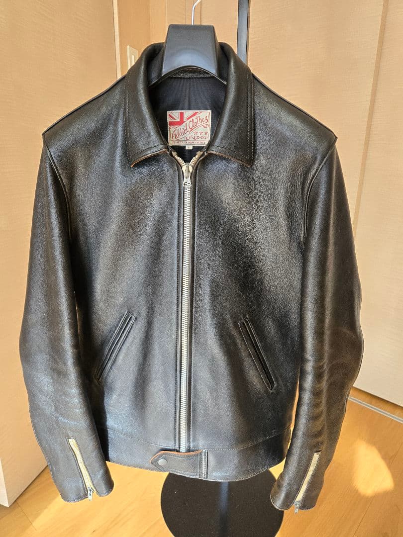 【茶芯】羊革 アディクトクローズ AD-01 ブラック 40