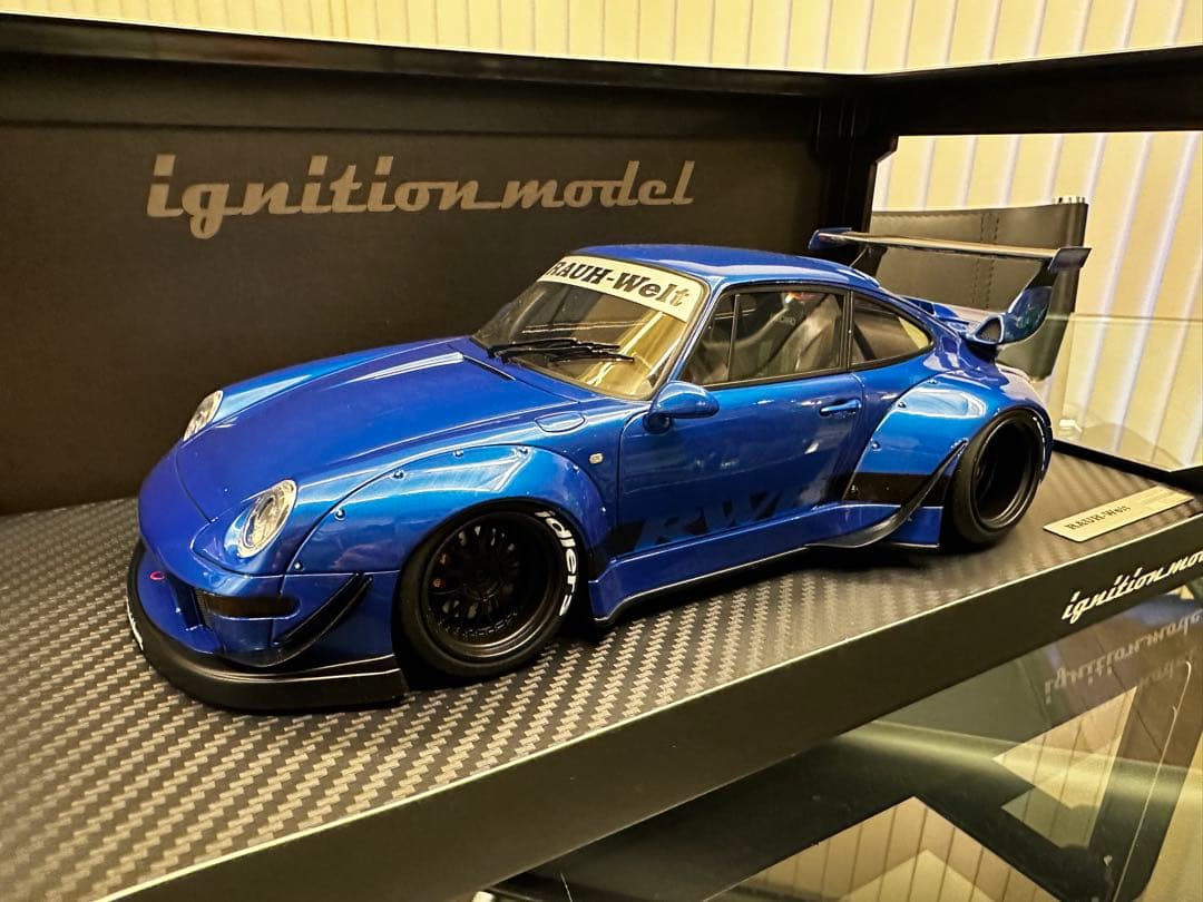 RWB993 ブルーignition model 1/18限定1個